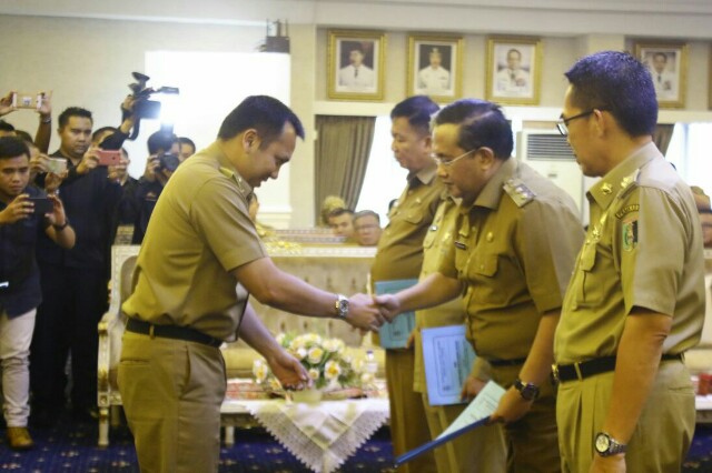 Komitmen Plt. Bupati Lampung Utara dr. Sri Widodo Tingkatkan Etos Kerja ASN