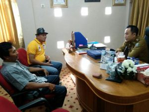 Bupati Way Kanan Terima Pengurus PWI