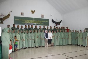 Kodim 0424 Tanggamus Peringati HUT 72 Persit