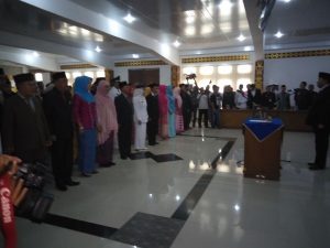 Plt. Bupati Lampung Utara Lantik Pejabat Eselon