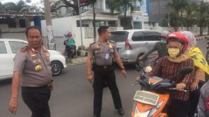Demo Mahasiswa, Kapolda Lampung Spontan Atur Lalu Lintas