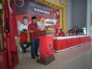 Songsong Pilkada, PDIP Lampung Utara Helat Rapat Kerja