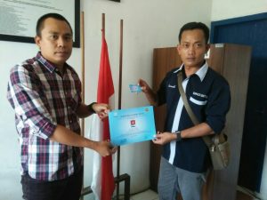 PWI Lampung Utara Serahkan Sertifikat Kompetensi