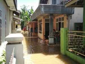 Banjir di Beberapa Wilayah Lampung Utara