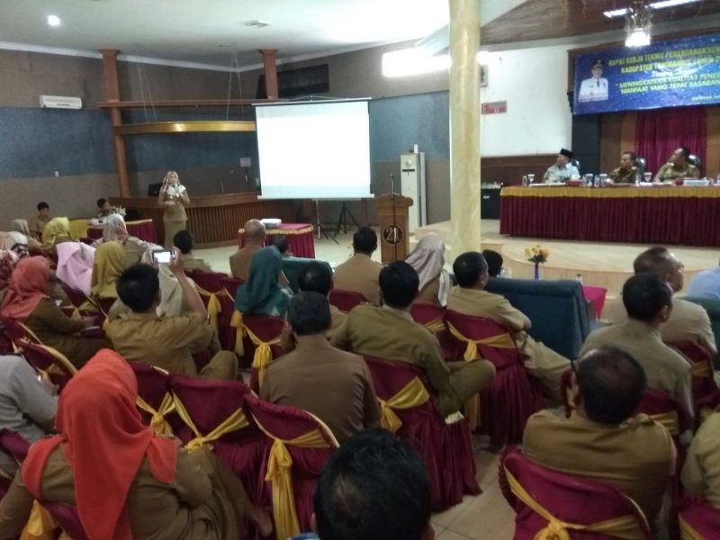 Bapeda Tanggamus Gelar Rakernis