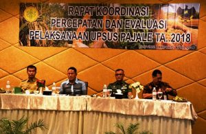 Danrem 043 Gatam Hadiri Rakor Upsus Pajale
