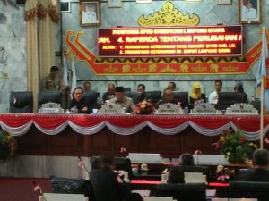 DPRD Lampung Utara Bahas 2 Raperda