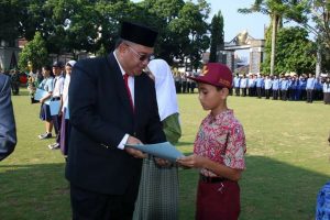 Peringatan Hari Pendidikan Nasional di Lampung Utara