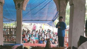 Safari Ramadhan Pj. Bupati Tanggamus Sumbang Masjid dan Anak Yatim