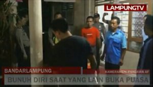 Diduga Stres Seorang Pria Bunuh Diri