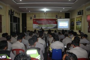 Polres Tanggamus Latihan Pra Ops Ketupat Krakatau 2018