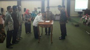 Provinsi Lampung Tandatangani Nota Kesepakatan Naskah RADTPB  2017-2019