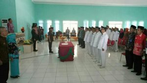 Pj. Bupati Tanggamus Zainal Abidin Lantik Eselon II dan III