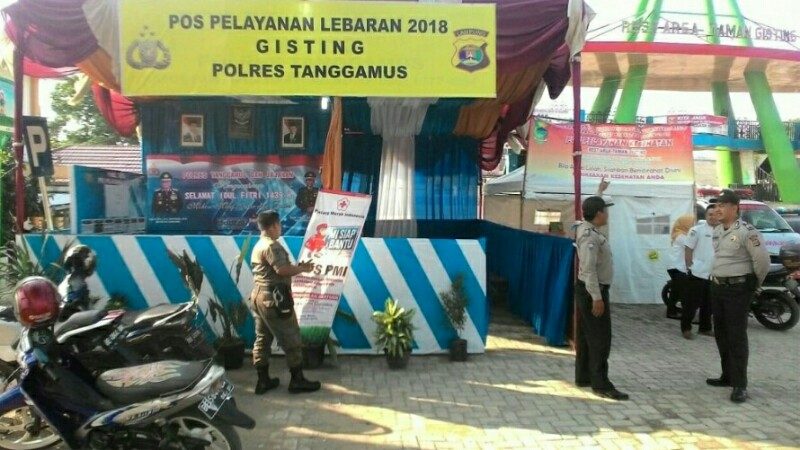 Polres Tanggamus Buka 4 Pos Pelayanan Lebaran 2018