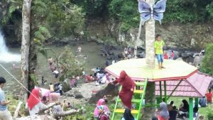 Hari ke-3 Lebaran Objek Wisata  Tanggamus Dipadati Pengunjung