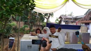 Pilkada Lampura, AIM ‘Nyoblos’ di TPS 109