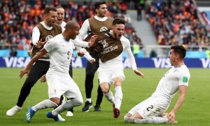 Uruguay Menang Tipis 1-0 atas Mesir