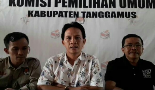 KPUD Tanggamus Buka Pendaftaran Calon Legislatif