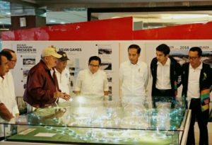 Hari Kedua di Palembang Jokowi Tinjau Venue dan Fasilitas Asian Games