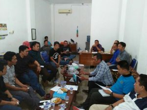 PWI Lampung Bahas Agenda Kerja Bersama Cabang