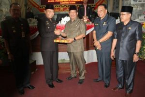 DPRD Lampung Utara Paripurna Laporan Keuangan Daerah