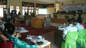 Hasil Rapat Pleno Perhitungan Pilgub Lampung KPUD Tanggamus,  Pasangan Ridho-Bachtiar Unggul