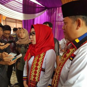 Berita Foto: Sah, KPU Tetapkan Dewi Handajani-AM Syafii Bupati dan Wabup Tanggamus