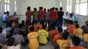 40 Warga Binaan Lapas Kotaagung Ikuti Sidang Tim Pengamat Pemasyarakatan