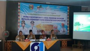 Dinas Pariwisata Tanggamus, Pelatihan Desain Kemasan UMKM
