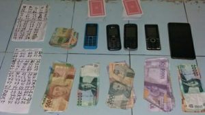 10 Orang Terduga Judi Diamankan Polres Tanggamus