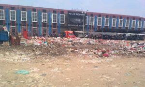 Pasar Unit-2 Tulangbawang, Tak Terurus Kumuh Penuh Sampah