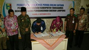 Pelaksanaan Aplikasi Online, Pemkab Tanggamus Kerjasama Bank Lampung