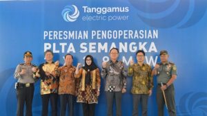 Bupati Tanggamus Bersama Dubes Korsel Resmikan PLTA Semaka
