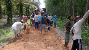 ADK Belum Cair Pembangunan di Tulangbawang Terhenti