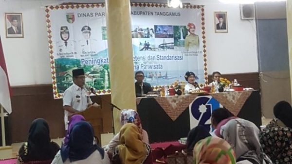 Dispar Tanggamus Tingkatkan Kompetensi dan Standarisasi Jasa Usaha Pariwisata