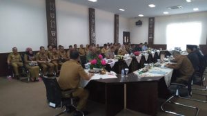 Bupati Winarti Rapat Dengan Forkopimda, Tingkatkan Sinergitas