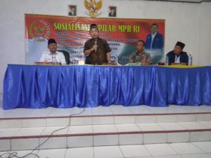 Sosialisasi 4 Pilar MPR RI di Tubabar