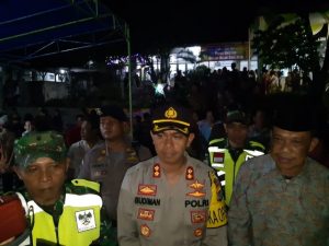 Patroli Polres Lampura di Hari Natal