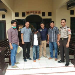 Polsek Sungkai Utara Ciduk Tersangka Pencabul Anak