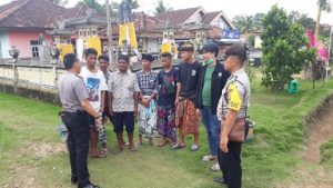 Aparat Polres Lampura Amankan Peribadatan Galungan