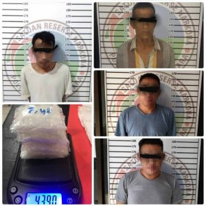 4 Kurir Sabu Digulung Satres Narkoba Polres Lampura
