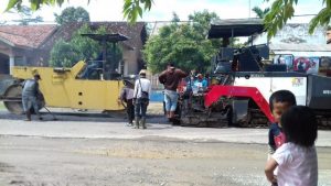 Warga Mulyo Asri Sambut Pelebaran dan Pengaspalan Jalan Siliwangi