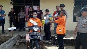 Polres Tanggamus Gelar Reka Ulang Pembunuhan Tersangka Afrizal
