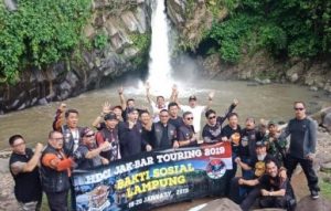 HDCI Touring dan Bakti Sosial di Kabupaten Tanggamus