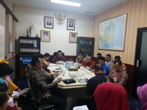 Rapat Persiapan Pelantikan Bupati Lampung Utara