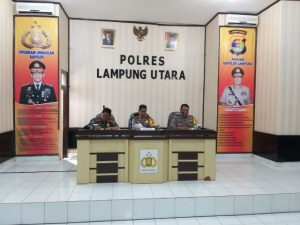 Persiapan Millennial Road Safety Festival di Lampura