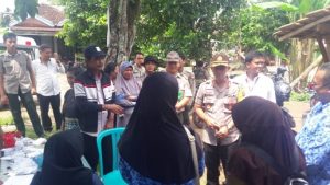 Kapolres Tinjau Lokasi Banjir Lampung Utara