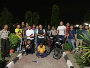 Preman Pemeras Sopir Truk di Wilayah Lampura Dibekuk