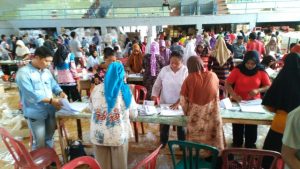 Proses Pelipatan Surat Suara KPU Lampung Utara Terus Berjalan