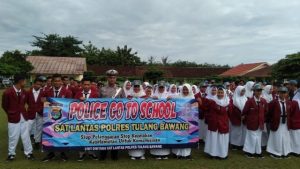 Kasat Lantas Polres Tulangbawang Ajak Siswa Patuhi Aturan Lalulintas